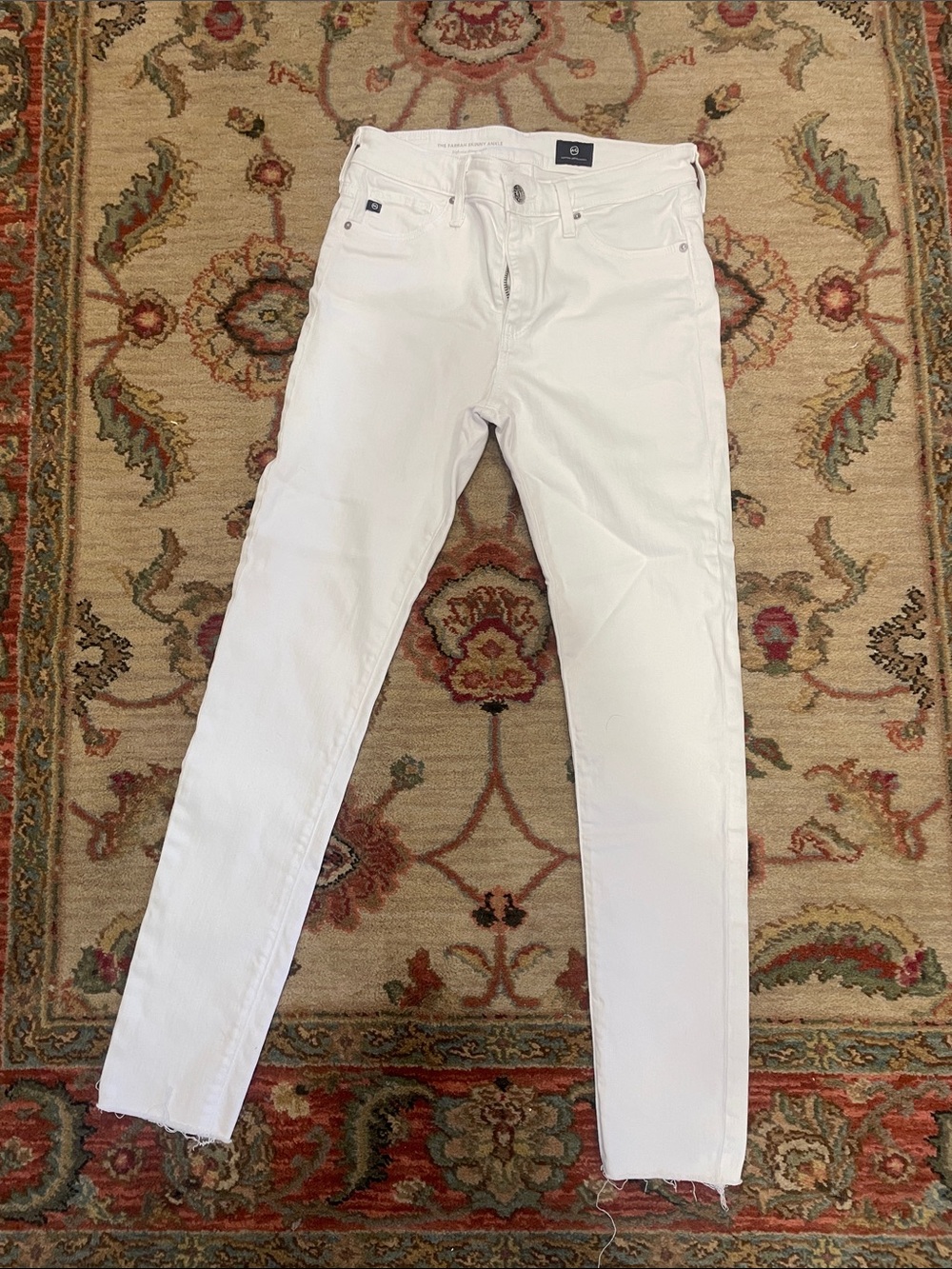 AG Adriano Goldschmied White Skinny Jeans